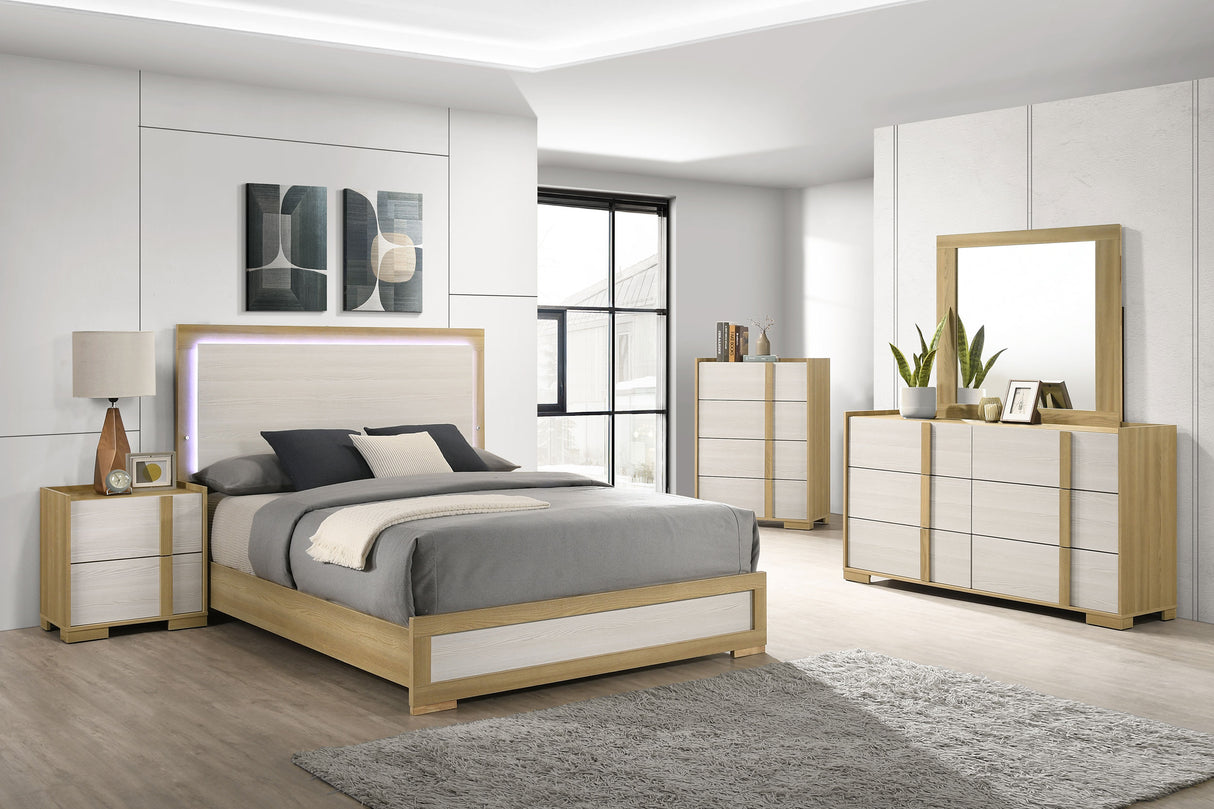 Hyland 6-drawer Dresser Natural - Home Elegance USA