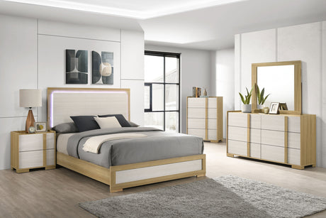 Hyland 6-drawer Dresser Natural - Home Elegance USA