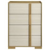 Hyland 4-drawer Chest of Drawers Natural - Home Elegance USA