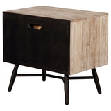 Nightstand - Marlow 2-drawer Nightstand Rough Sawn Multi