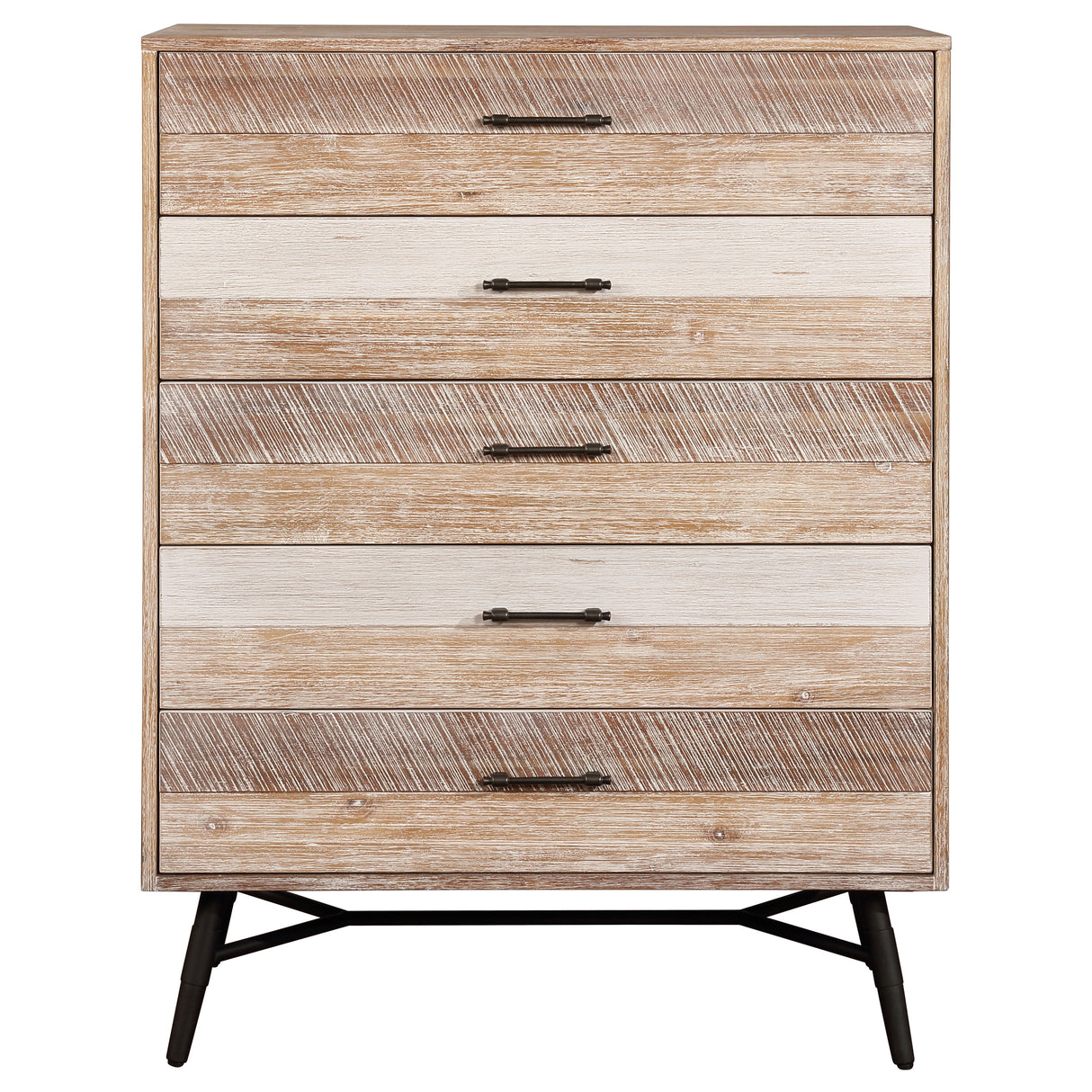 Chest - Marlow 5-drawer Chest Rough Sawn Multi