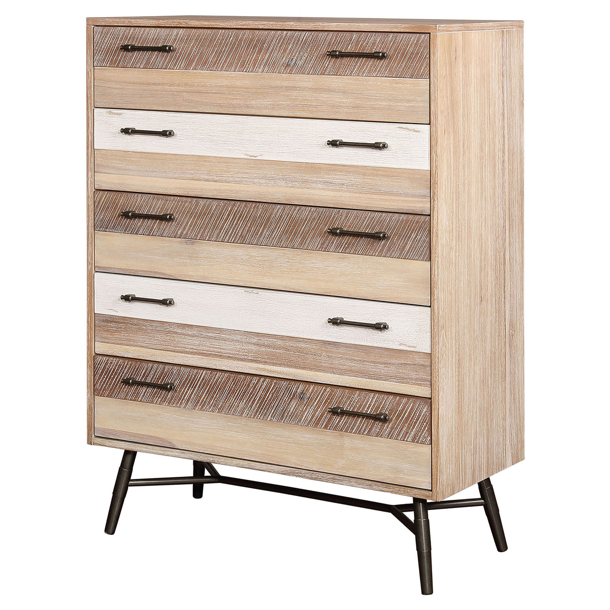 Chest - Marlow 5-drawer Chest Rough Sawn Multi