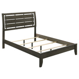 Full Bed - Serenity Wood Full Panel Bed Mod Grey