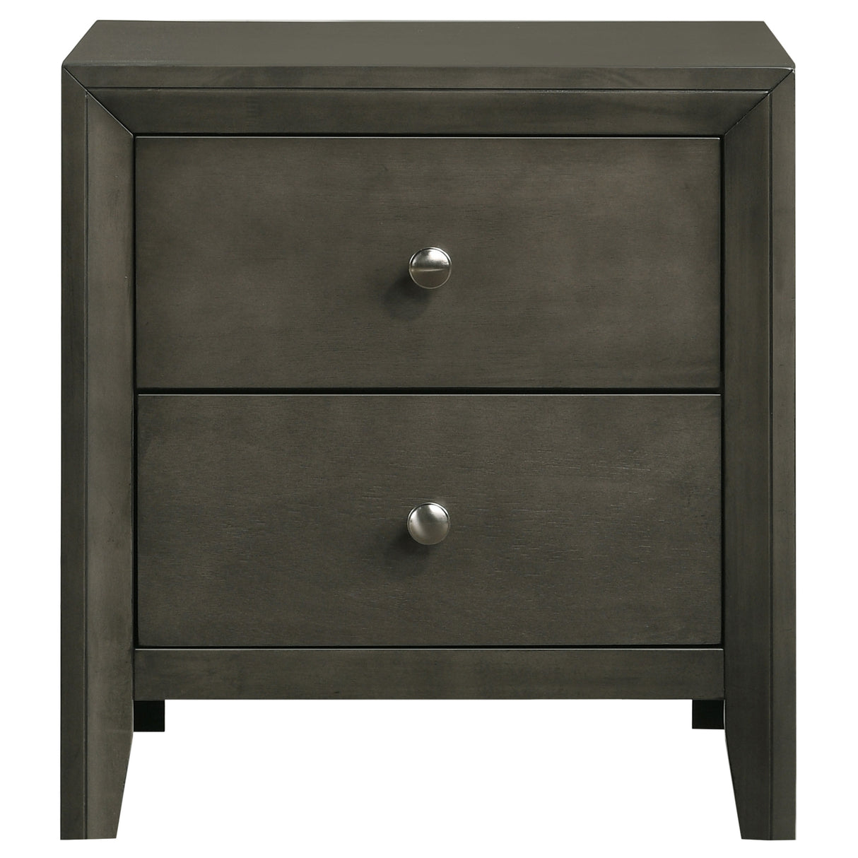 Nightstand - Serenity 2-drawer Nightstand Mod Grey