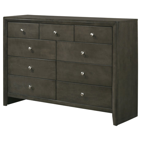 Dresser - Serenity 9-drawer Dresser Mod Grey