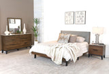 Queen Bed 4 Pc Set - Mays 4-piece Queen Bedroom Set Walnut