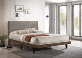 Queen Bed - Mays Wood Queen Panel Bed Walnut