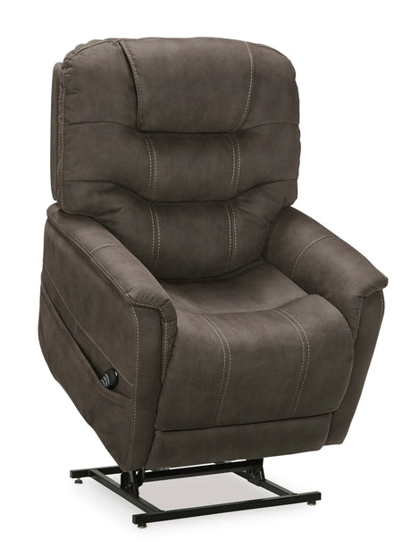 Ashley Espresso Ballister Power Lift Recliner - Microfiber - 2160412 - Home Elegance USA - 4