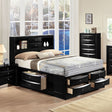 Acme - Ireland Full Bed W/Storage 21620F Black Finish