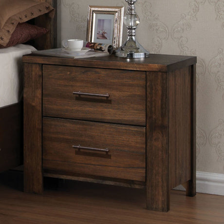 Acme - Merrilee Nightstand 21683 Oak Finish