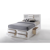 Acme - Ireland Queen Bed W/Storage 21700Q White Finish