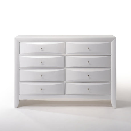 Acme - Ireland Dresser 21706 White Finish