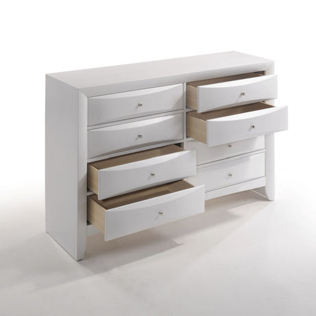 Acme - Ireland Dresser 21706 White Finish