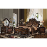 Acme - Versailles CK Bed 21784CK Cherry Oak Finish