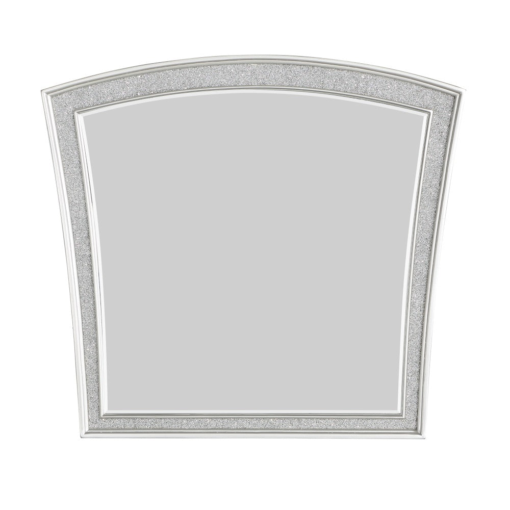 Acme - Maverick Mirror 21804 Platinum Finish