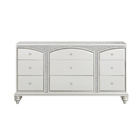 Acme - Maverick Dresser 21805 Platinum Finish