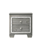 Antares Nightstand 21823 Light Gray Oak Finish | Acme - 21823 - Home Elegance USA - 3