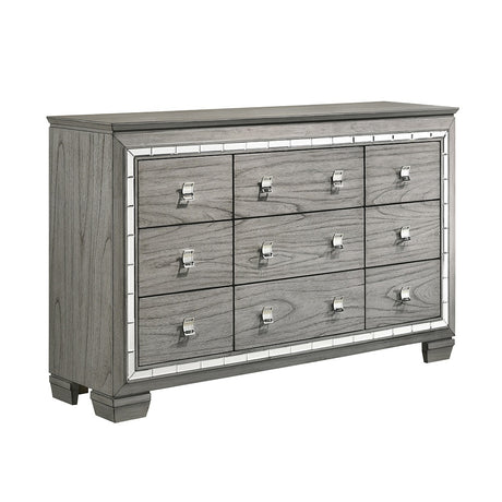 Antares Dresser 21825 Light Gray Oak Finish | Acme - 21825 - Home Elegance USA - 2