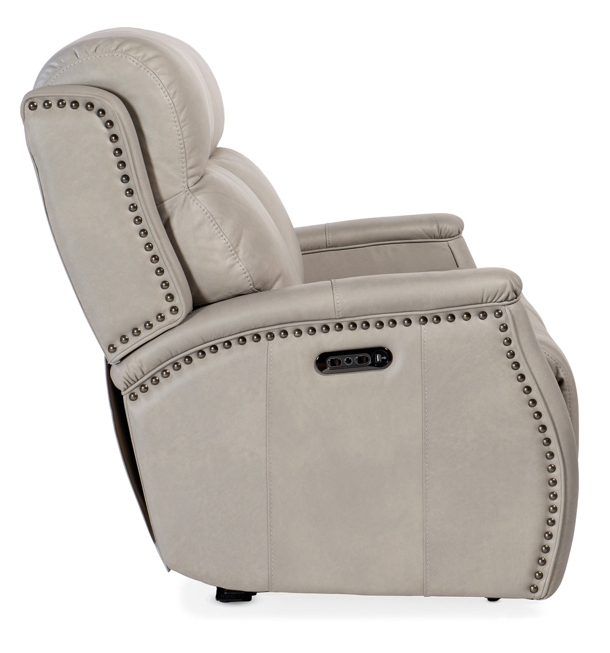 Rhea Zero Gravity Power Recline Loveseat With Power Headrest - Light Gray by Hooker Furniture - View 5