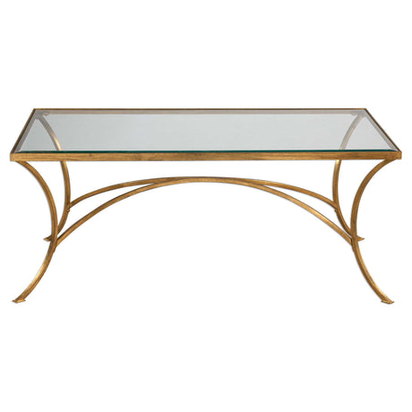 Alayna Coffee Table - Gold by Uttermost - View 1