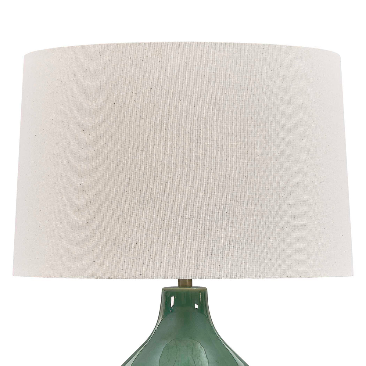 Breya Glaze Table Lamp - Green by Uttermost - View 5
