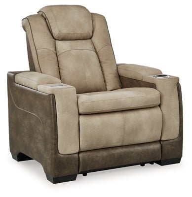 Ashley Sand Next - Gen DuraPella PWR Recliner/ADJ Headrest - Faux Leather - 2200313 - Home Elegance USA - 1