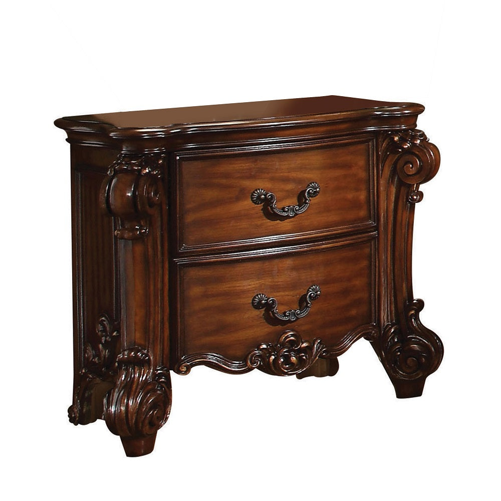 Acme - Vendome Nightstand 22003 Cherry Finish