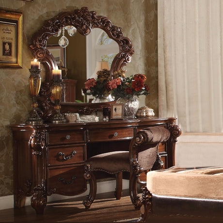 Acme - Vendome Mirror 22004 Cherry Finish