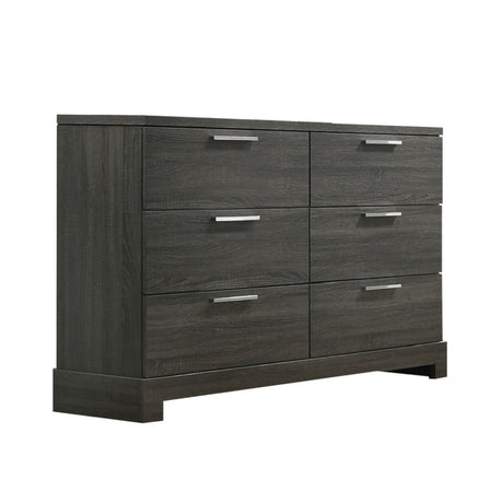 Acme - Lantha Dresser 22035 Gray Oak Finish