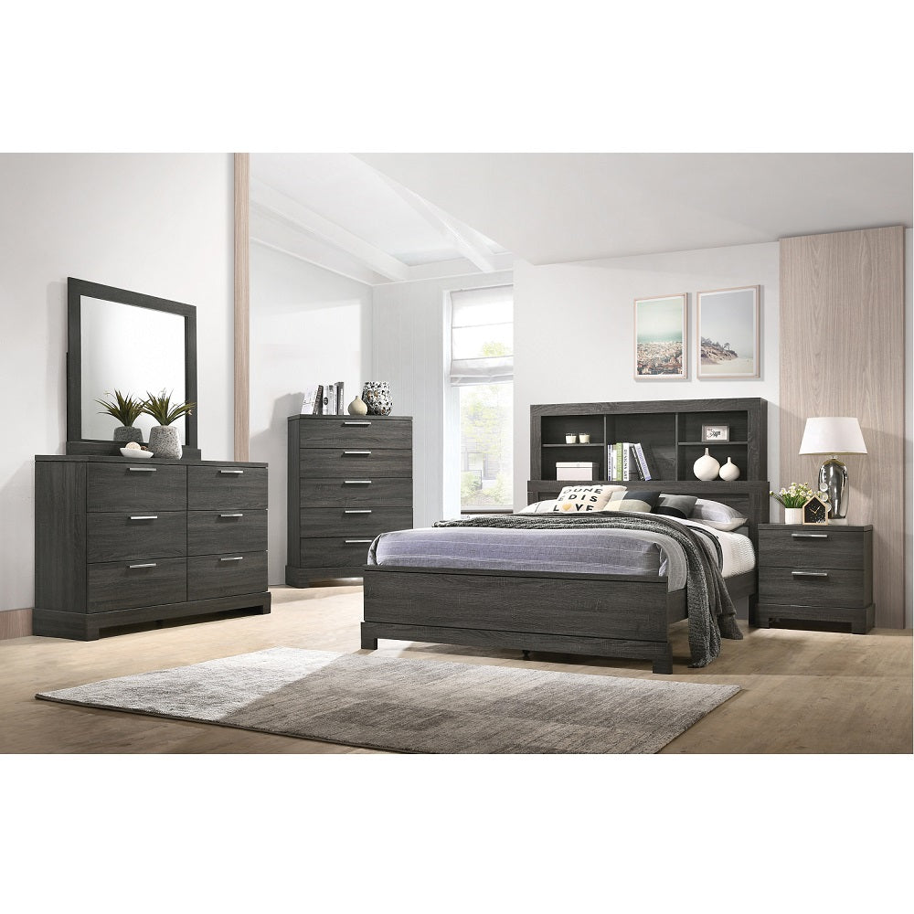 Acme - Lantha Dresser 22035 Gray Oak Finish