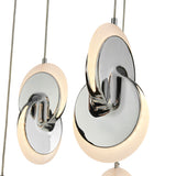 Deuterium Rectangular Chandelier // Chrome  | Finesse - Home Elegance USA