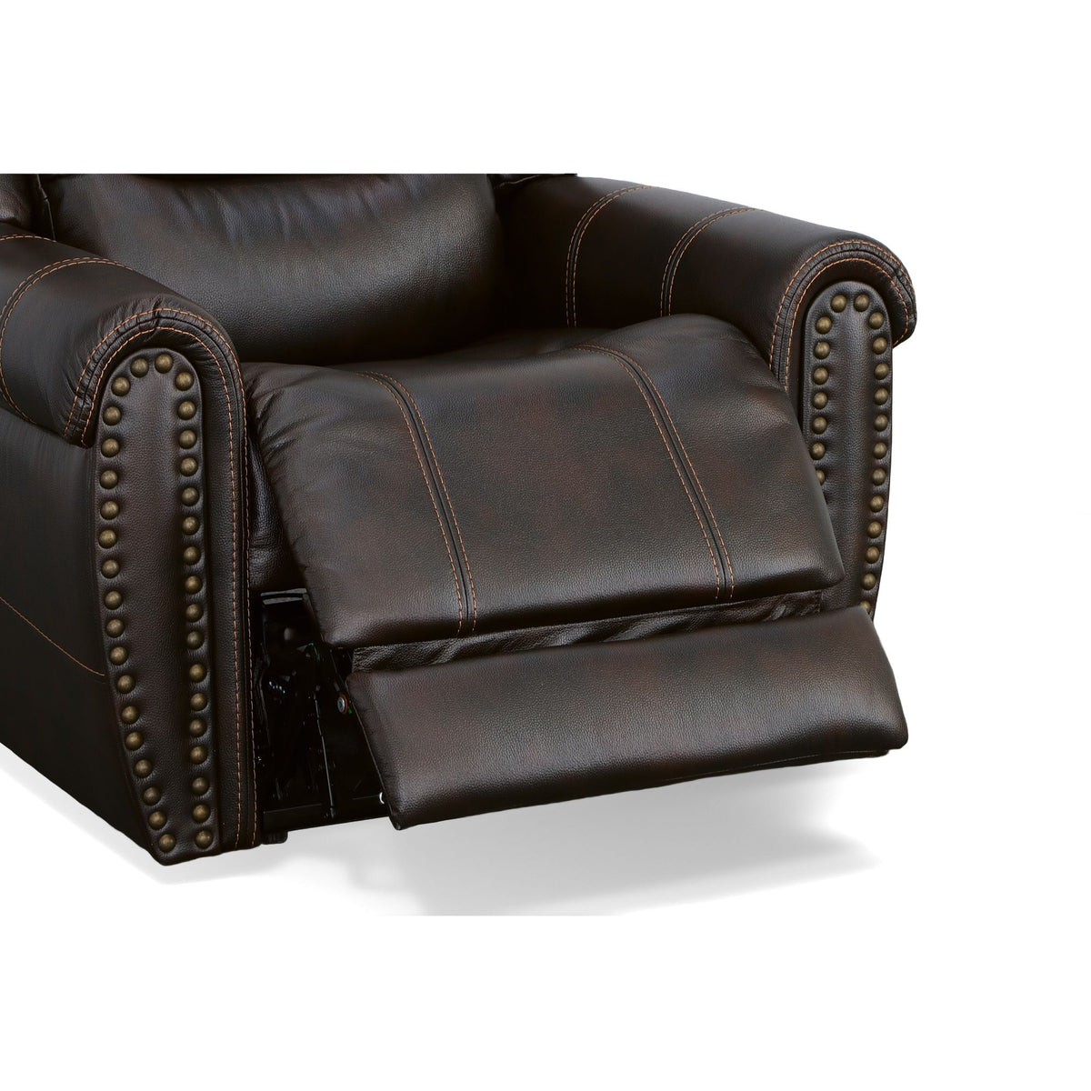 Oscar Power Recliner With Power Headrest - Molasses | Flexsteel