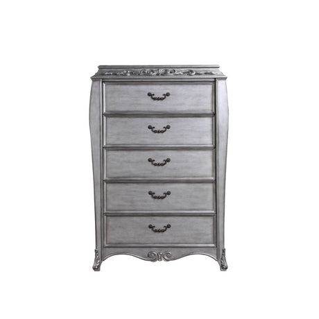 Acme - Leonora Chest 22146 Vintage Platinum