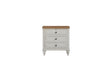 3 Drawer Nightstand with USB - Cement and Sand