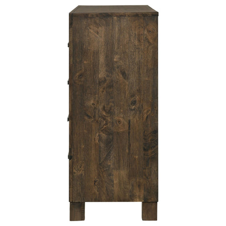 Dresser - Woodmont 8-drawer Dresser Rustic Golden Brown