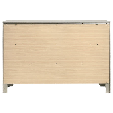 Dresser - Salford 7-drawer Dresser Metallic Sterling