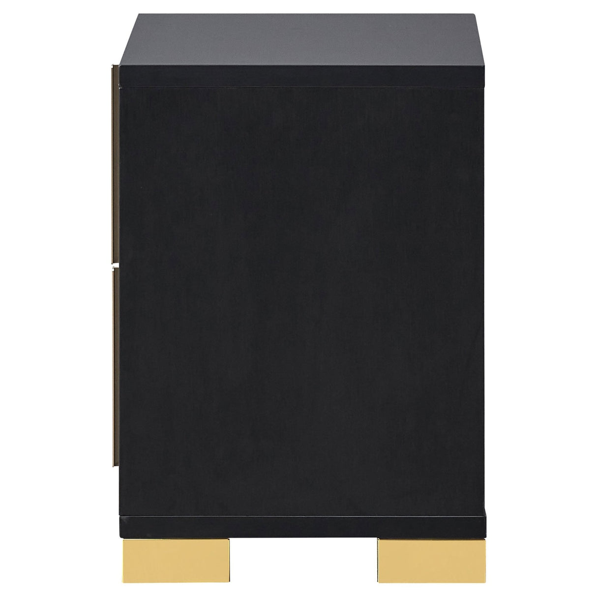 Nightstand - Marceline 2-drawer Nightstand Black