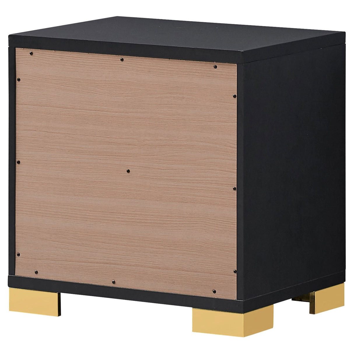 Nightstand - Marceline 2-drawer Nightstand Black