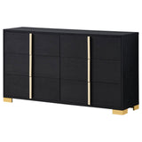 Dresser - Marceline 6-drawer Dresser Black