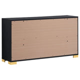 Dresser - Marceline 6-drawer Dresser Black