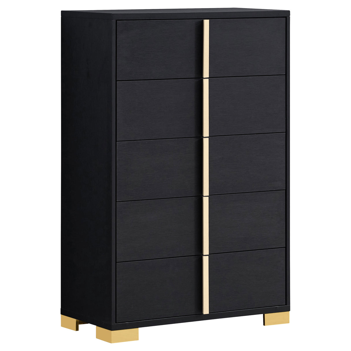 Chest - Marceline 5-drawer Chest Black