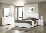 Full Bed 4 Pc Set - Marceline 4-piece Full Bedroom Set White