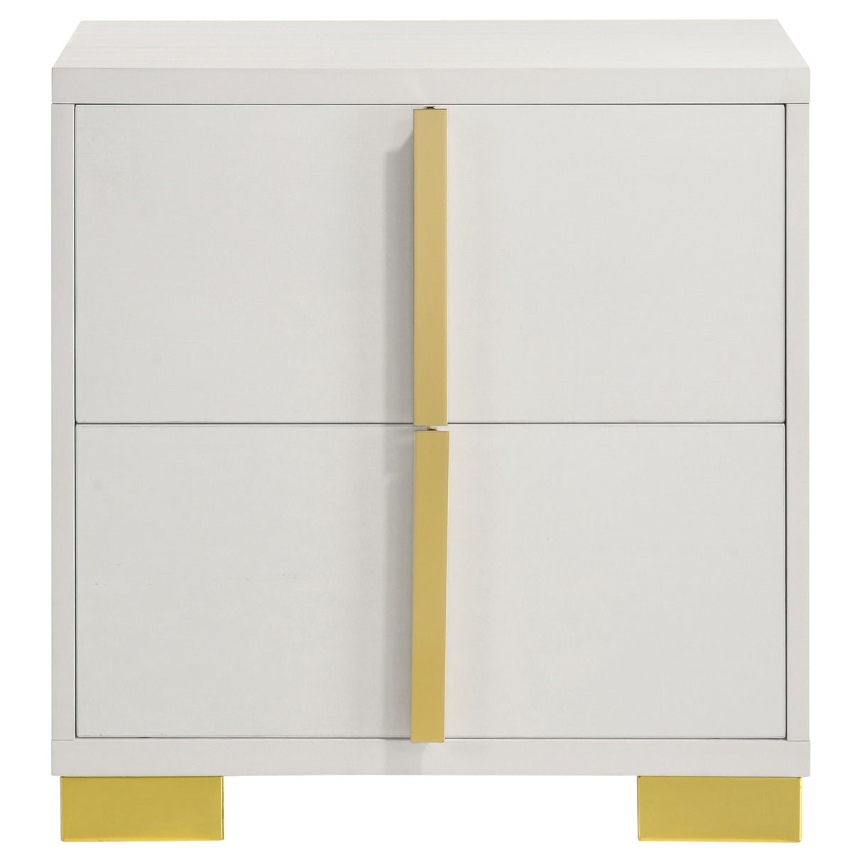 Nightstand - Marceline 2-drawer Nightstand White