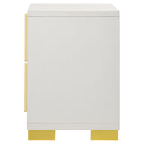 Nightstand - Marceline 2-drawer Nightstand White