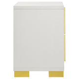 Nightstand - Marceline 2-drawer Nightstand White