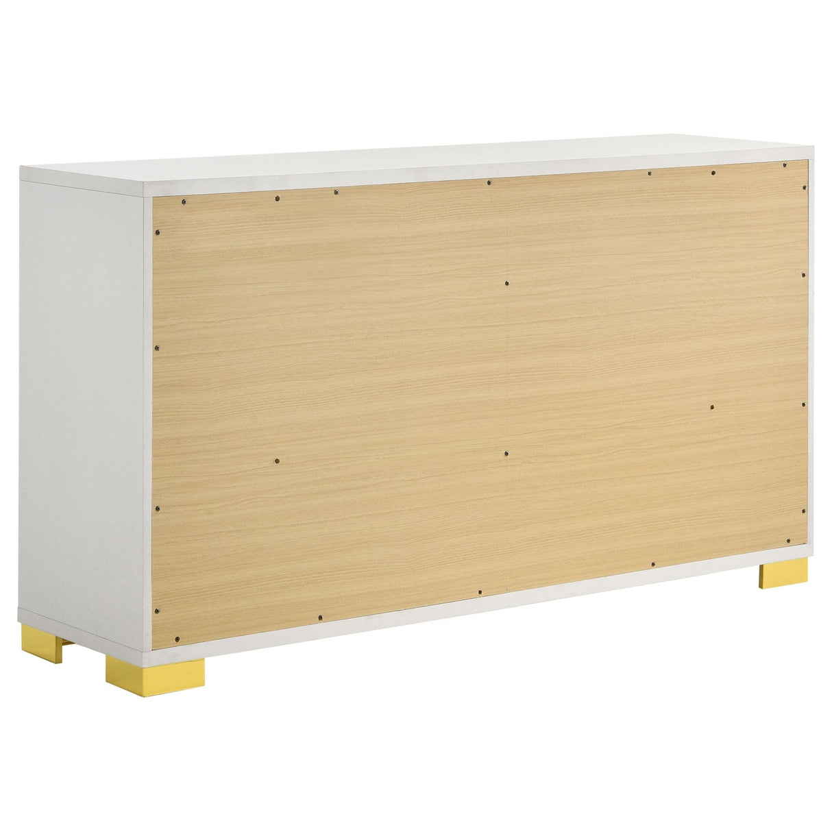 Dresser - Marceline 6-drawer Dresser White