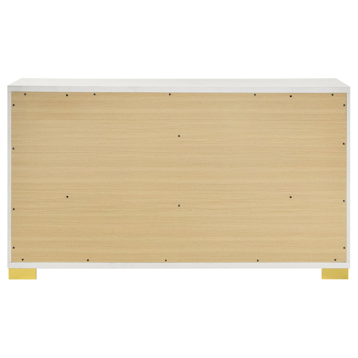 Dresser - Marceline 6-drawer Dresser White