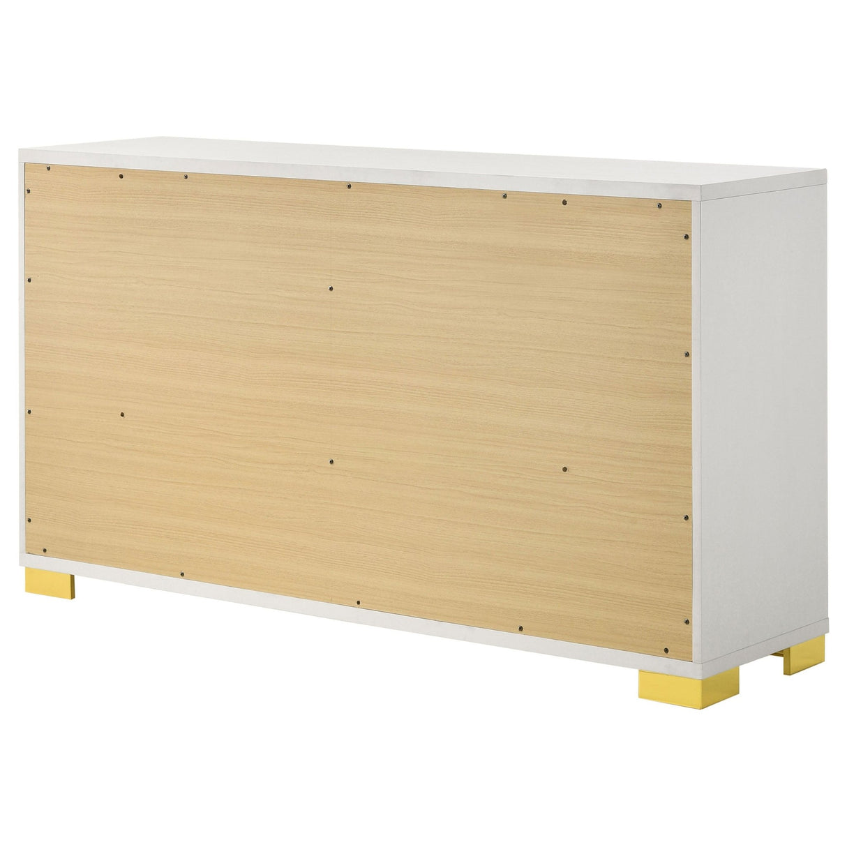 Dresser - Marceline 6-drawer Dresser White