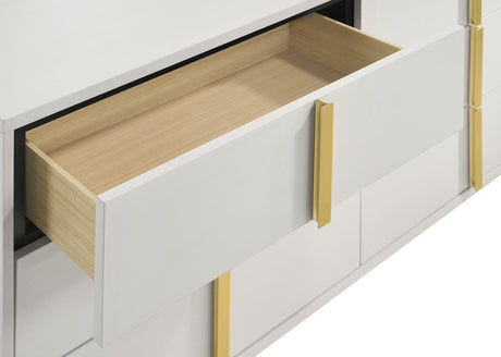 Dresser - Marceline 6-drawer Dresser White