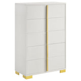 Chest - Marceline 5-drawer Chest White